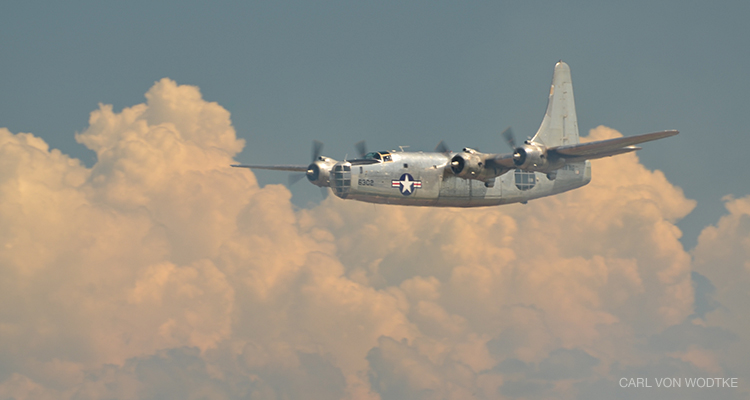 The world’s only flying Consolidated Vultee PB4Y-2 “Privateer” turned a few heads.